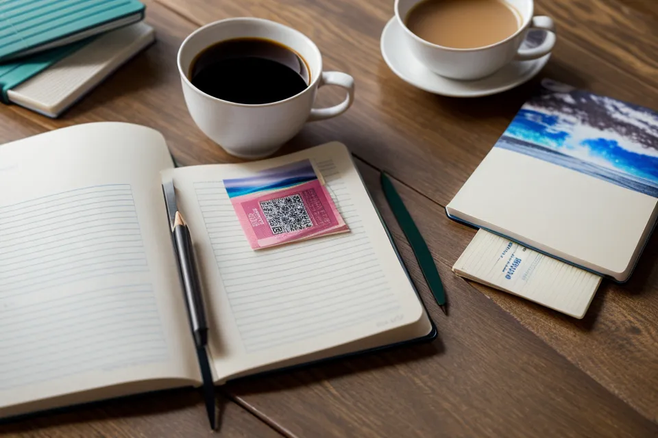 Restaurantquittung mit handschriftlich notierten Meilen aus dem Miles and More Dining Partner Programm